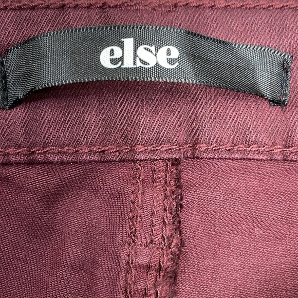 NWT else Malbec Wine Burgundy Skinny Denim Jeans 27 - Picture 12 of 16